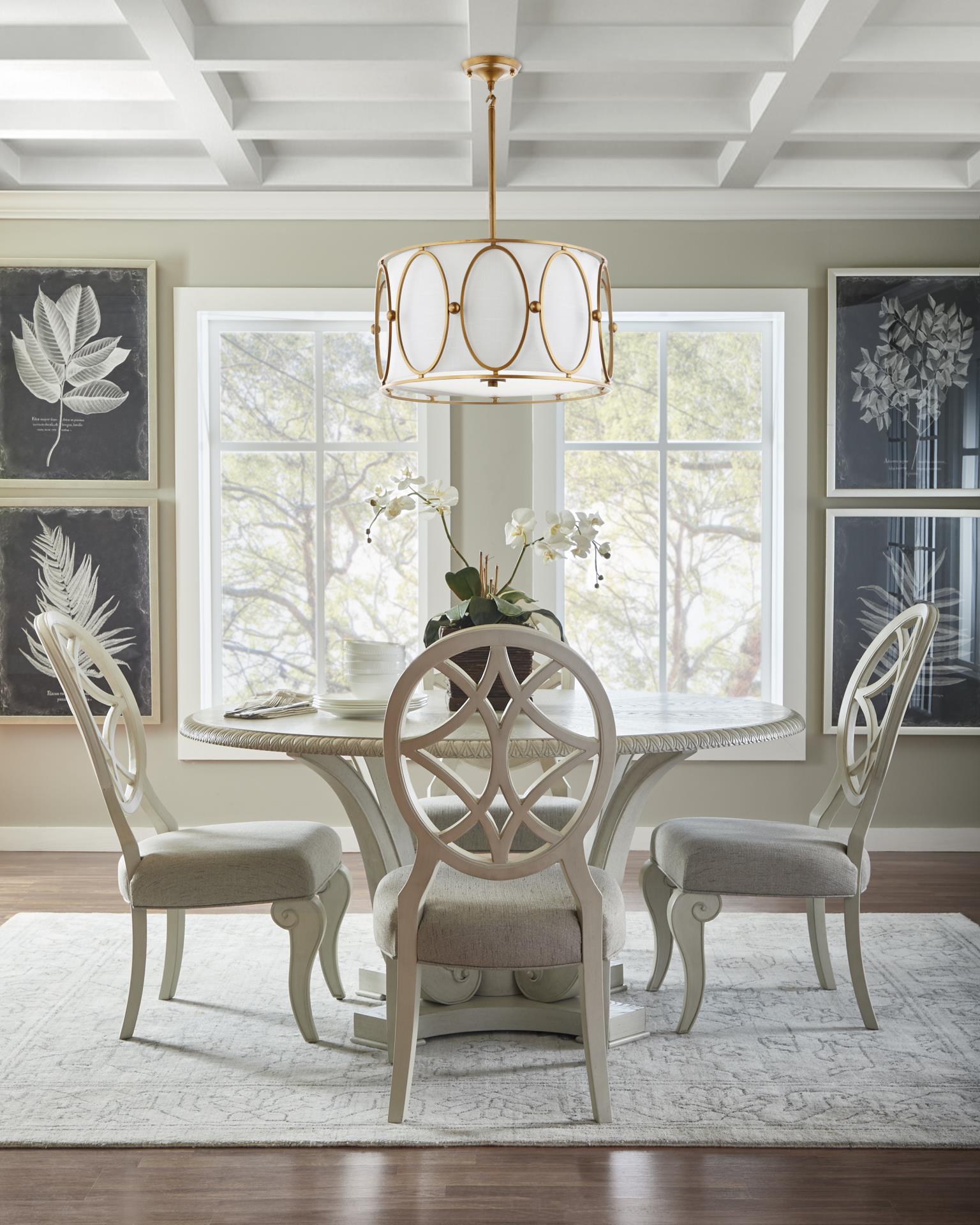 SM Jasper County Fabric/Wood Dining Side Chair
