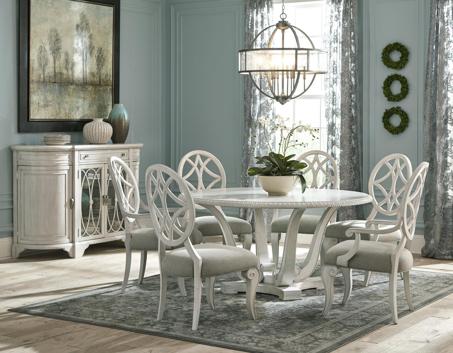 SM Jasper County Fabric/Wood Dining Side Chair