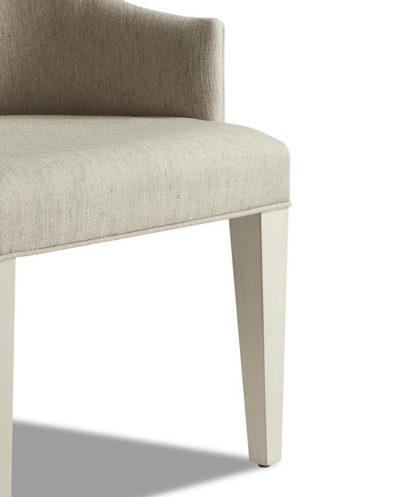 SM Jasper County Fabric/Wood Dining Host Chair