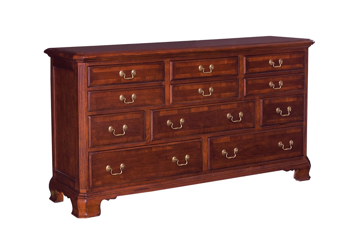 Cherry Grove Wood Low Poster Bedroom Set