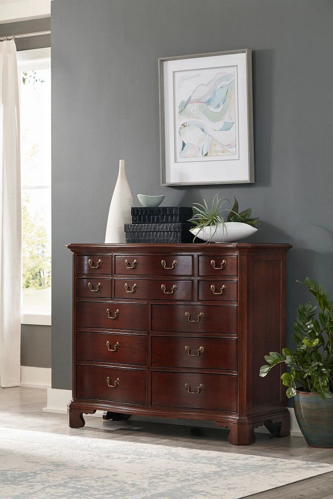 Cherry Grove Wood Low Poster Bedroom Set