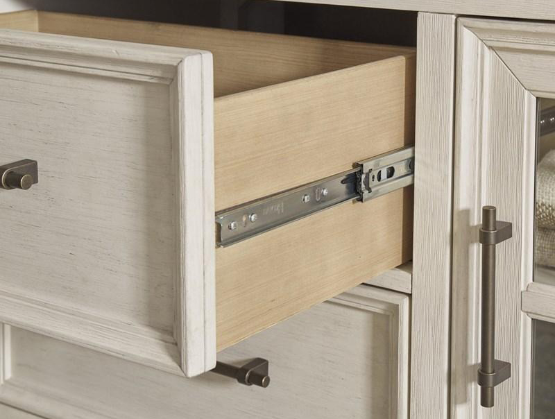 SM Shaybrock Wood Chest w/5 Drawers & Door