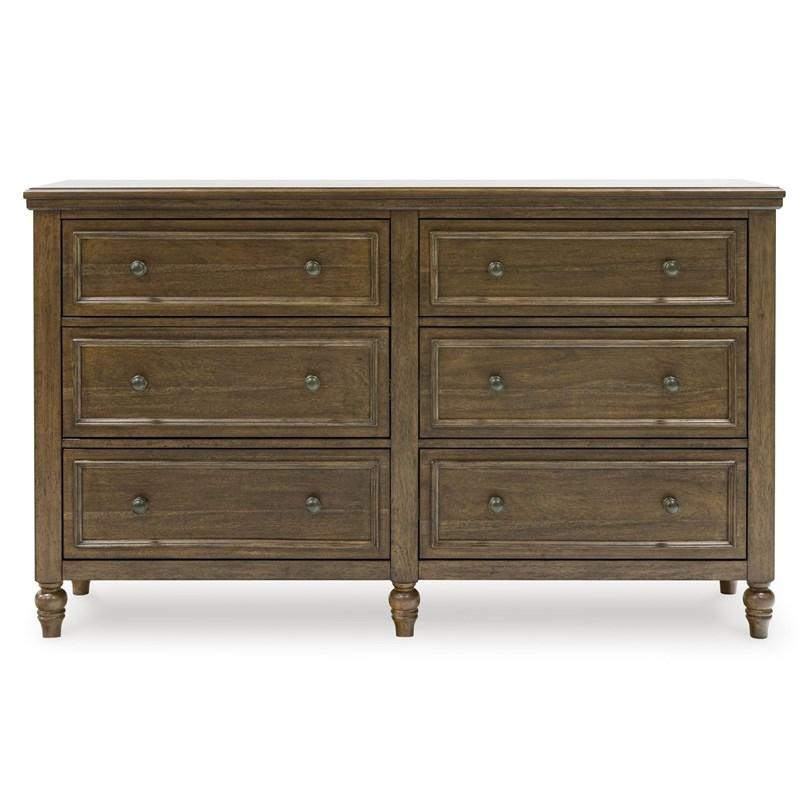 SM Sturlayne Wood 6-Drawer Double Dresser