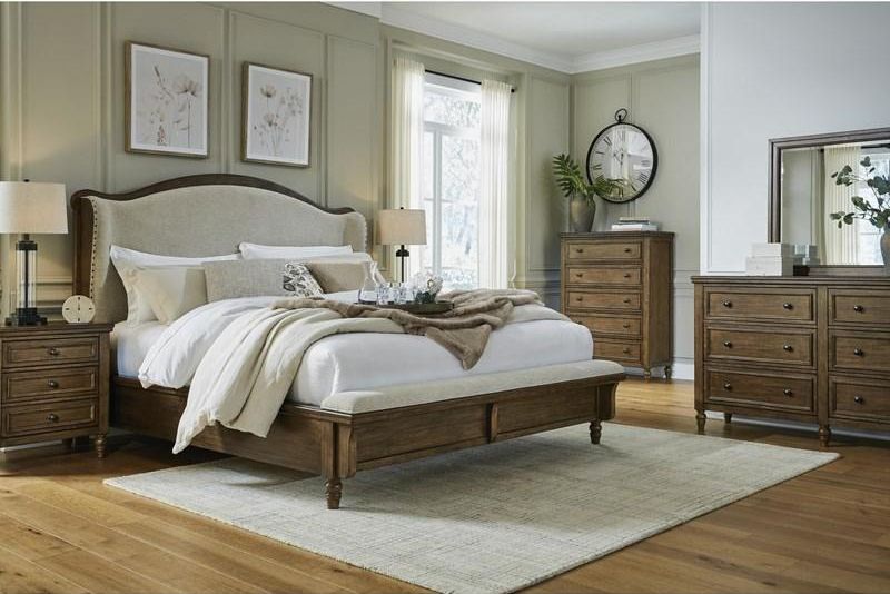 SM Sturlayne Wood 6-Drawer Double Dresser