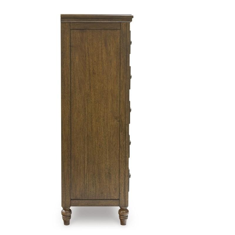 SM Sturlayne Wood Chest w/5 Drawers