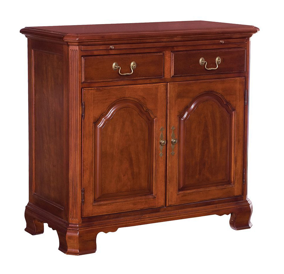 Cherry Grove Wood Extendable Pedestal Dining Room Set