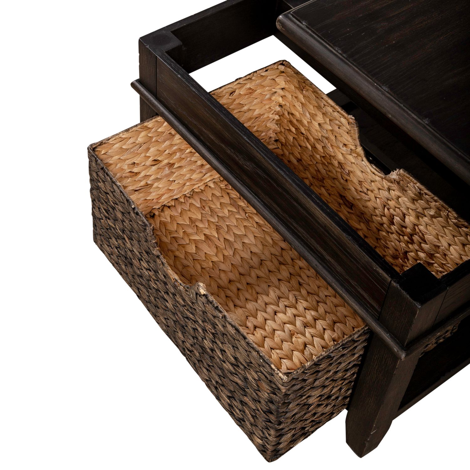 Mill Creek Lift Top Cocktail Table Set | 3-Piece | Peppercorn