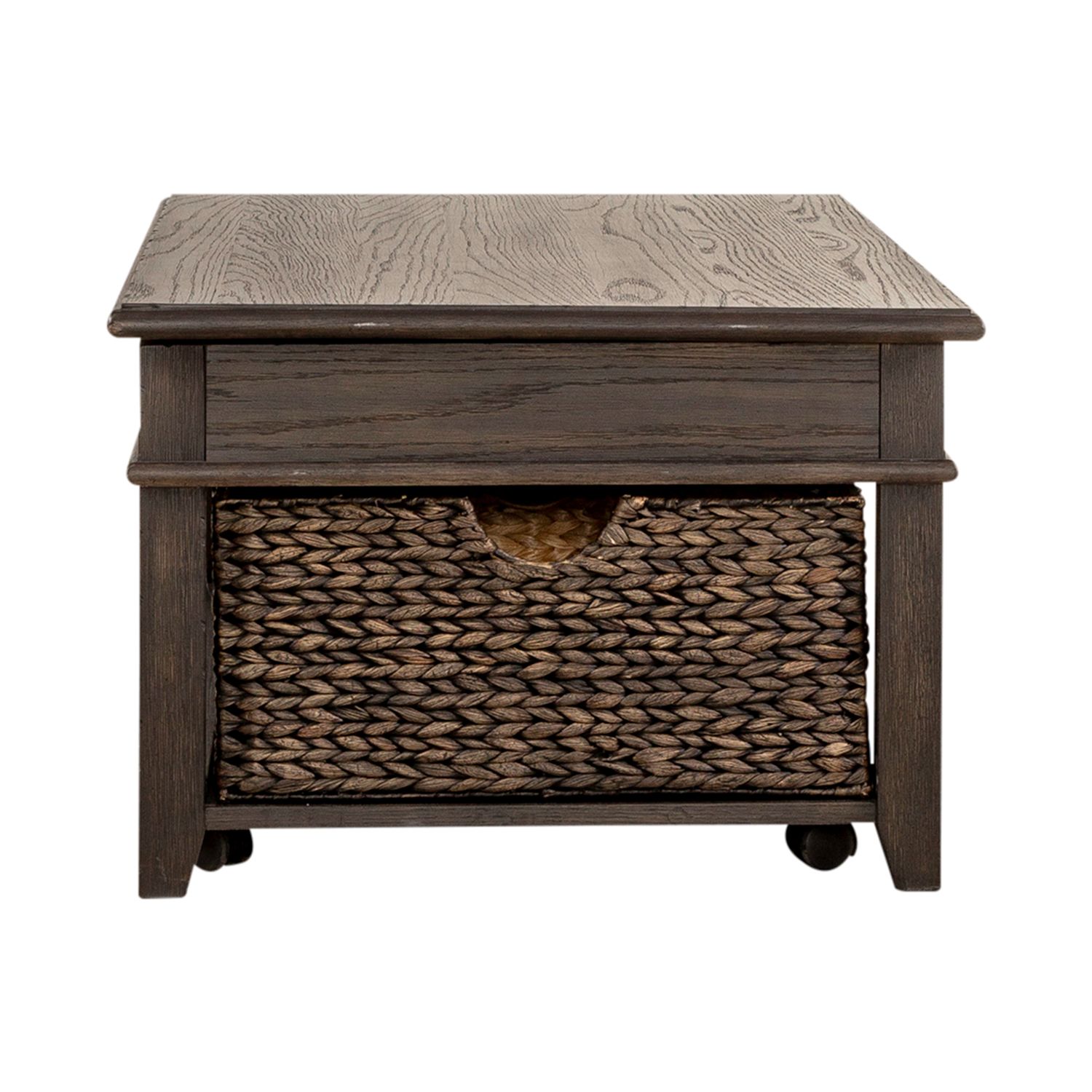 Mill Creek Rectangular Wood Lift Top Cocktail Table