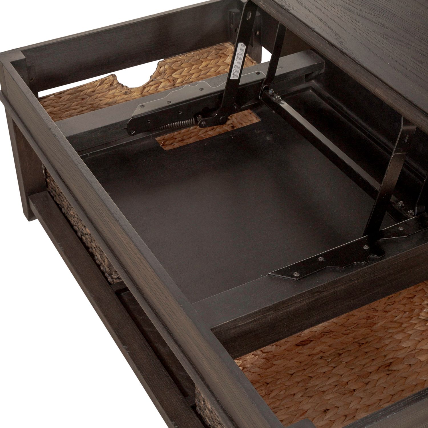 Mill Creek Rectangular Wood Lift Top Cocktail Table