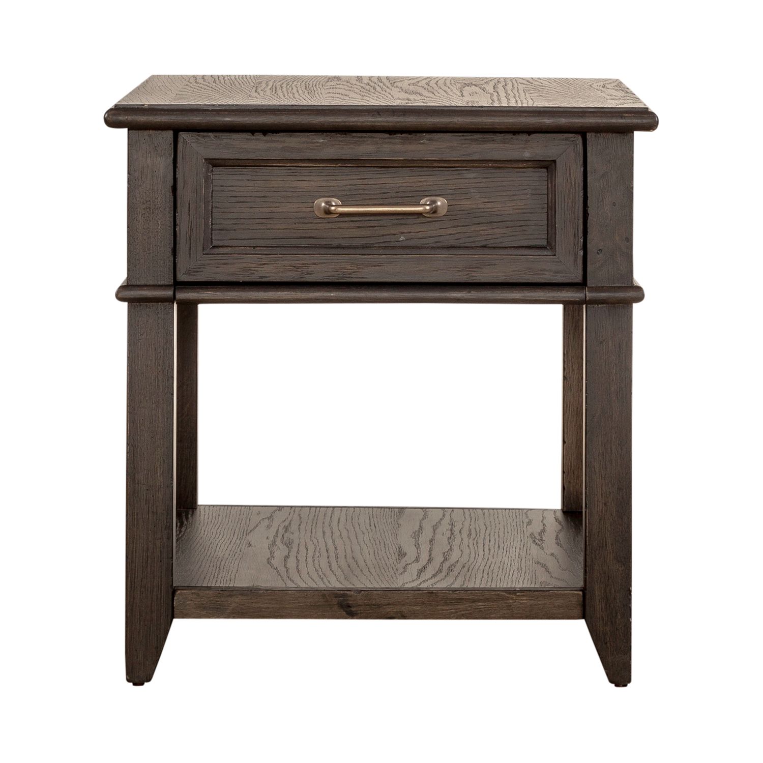 Mill Creek Rectangular Wood 1-Drawer End Table