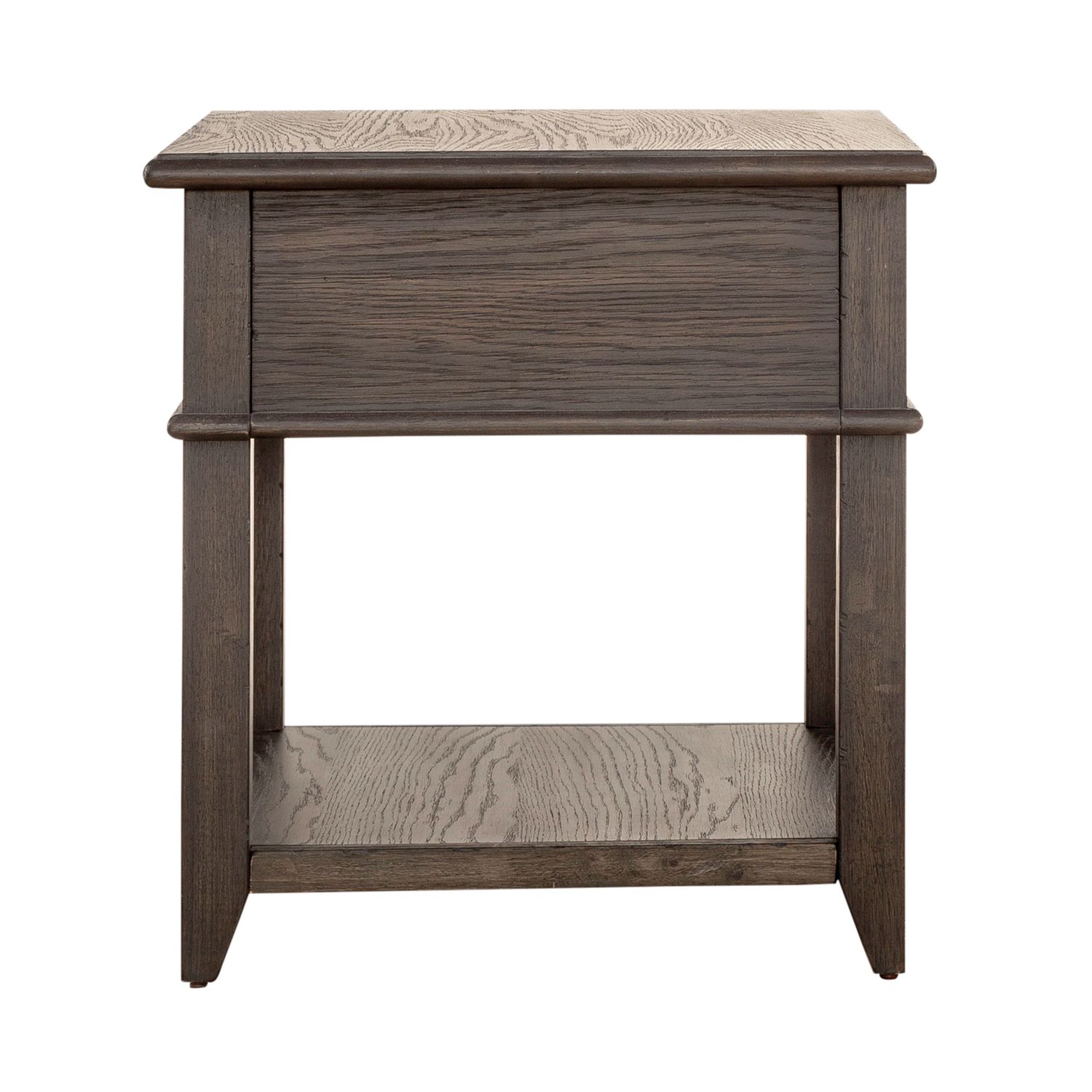 Mill Creek Rectangular Wood 1-Drawer End Table