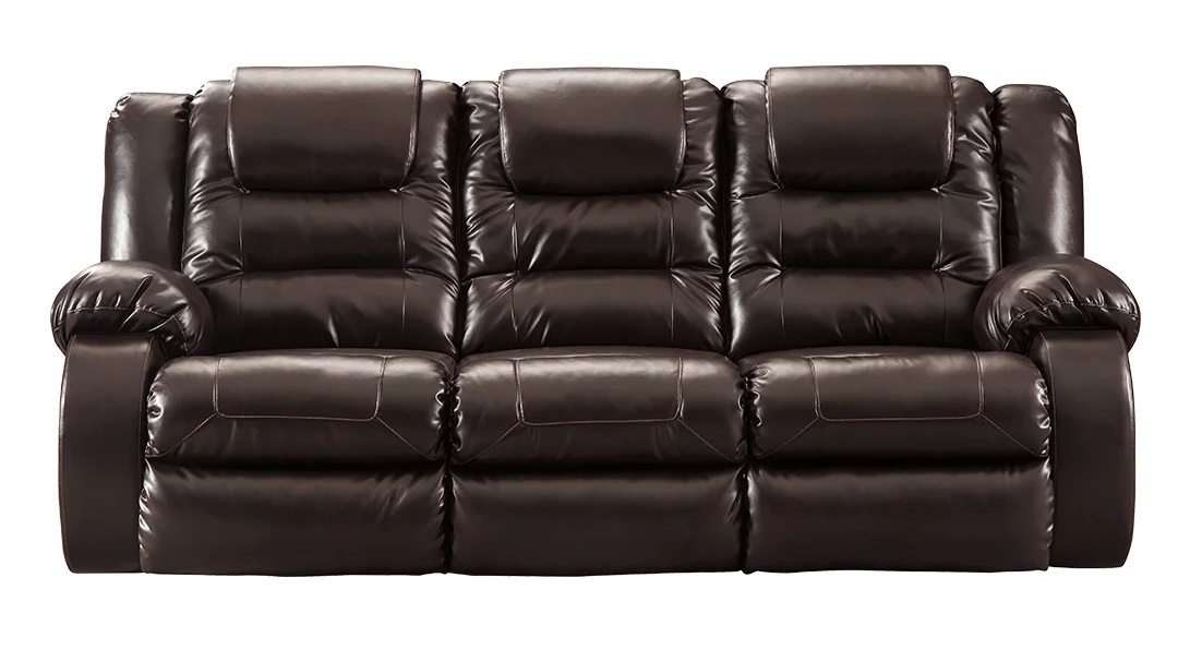 Vacherie PU Manual Reclining Living Room Set