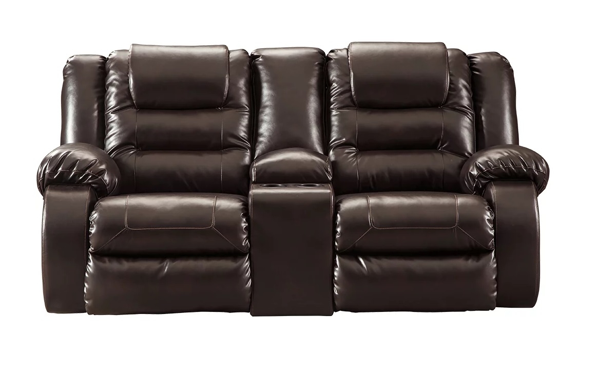 Vacherie PU Manual Reclining Living Room Set
