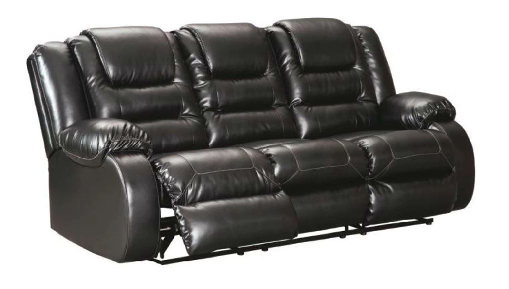 Vacherie PU Manual Reclining Sofa