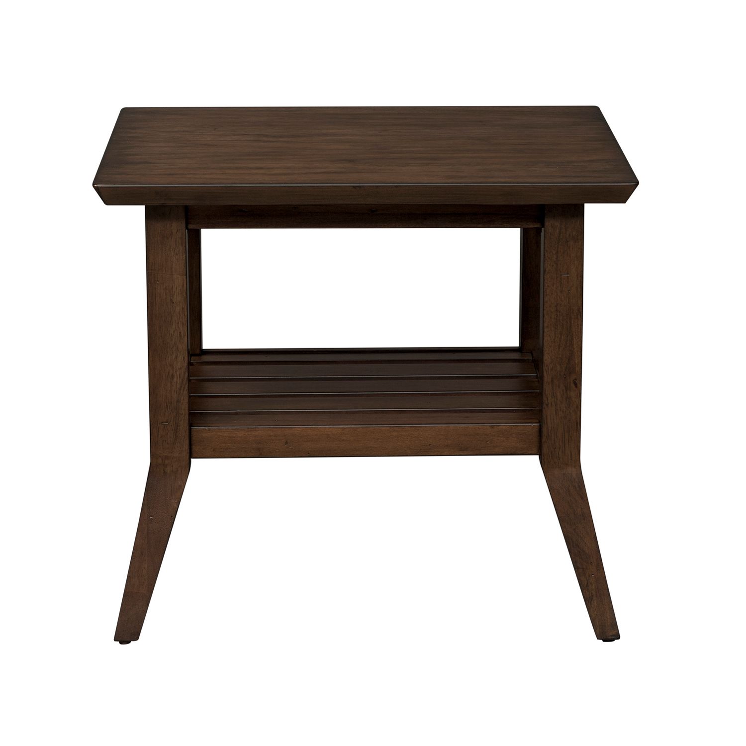 Ventura Blvd Rectangular Wood End Table