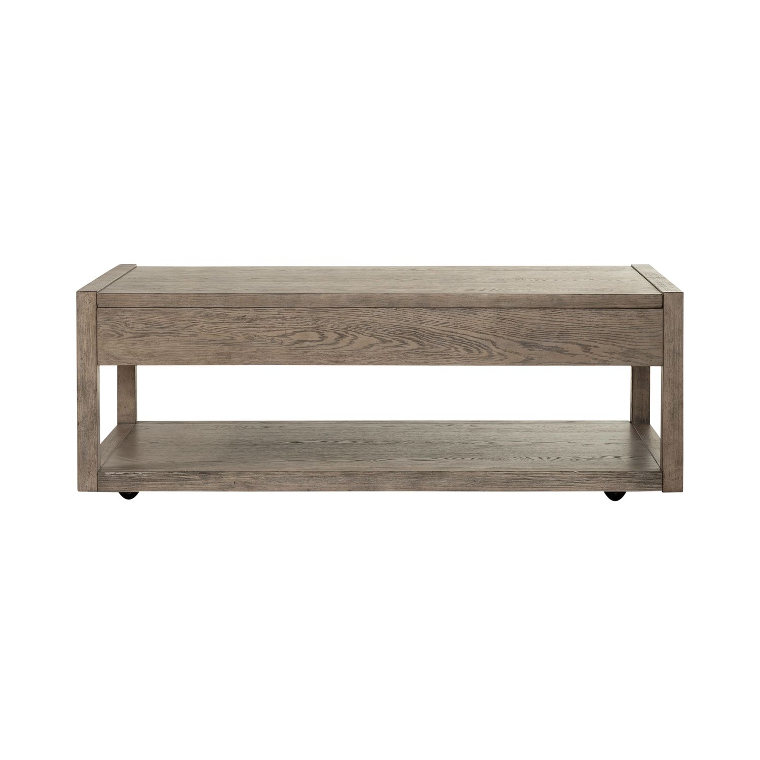 Bartlett Field Rectangular Wood 2-Drawer Cocktail Table