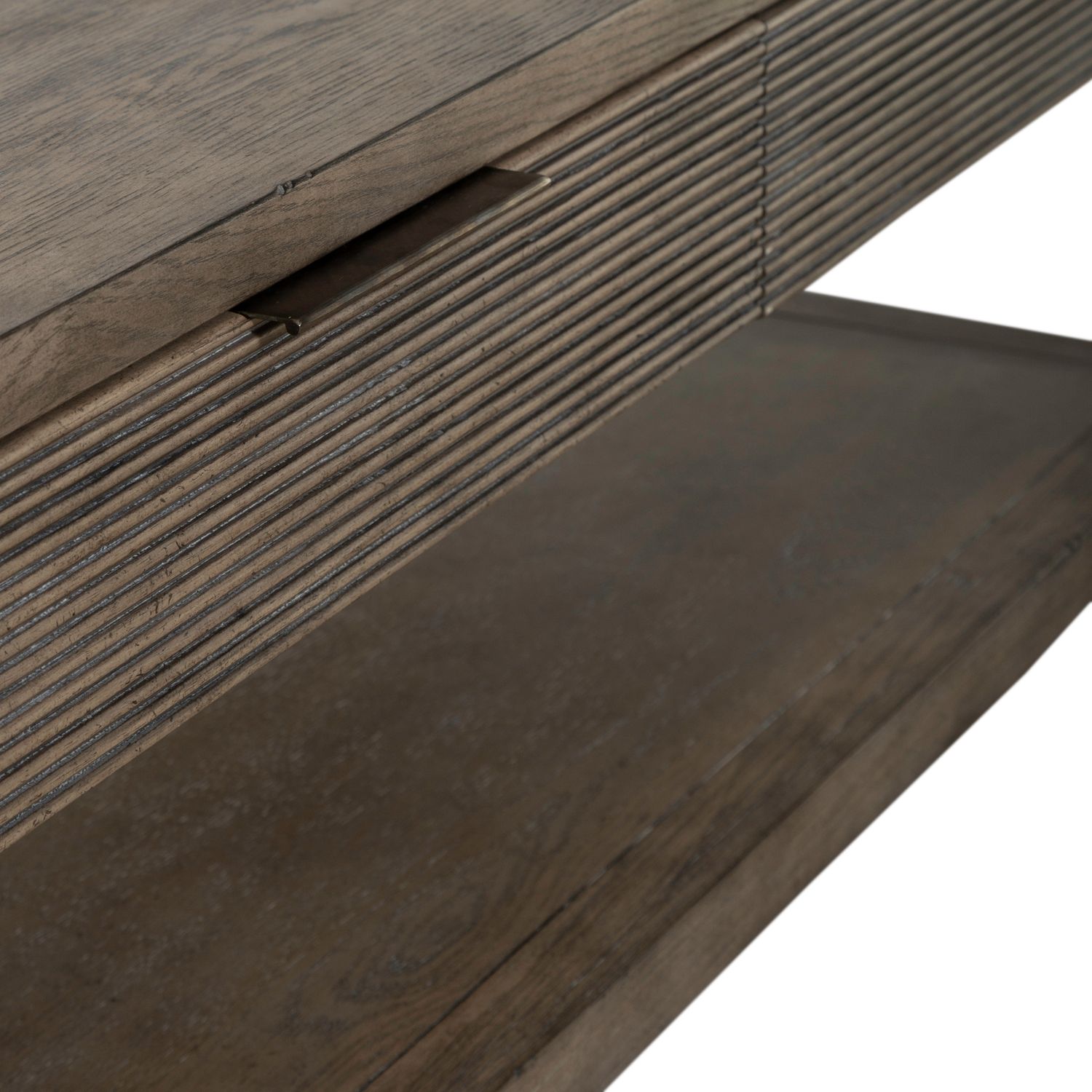 Bartlett Field Rectangular Wood 2-Drawer Cocktail Table