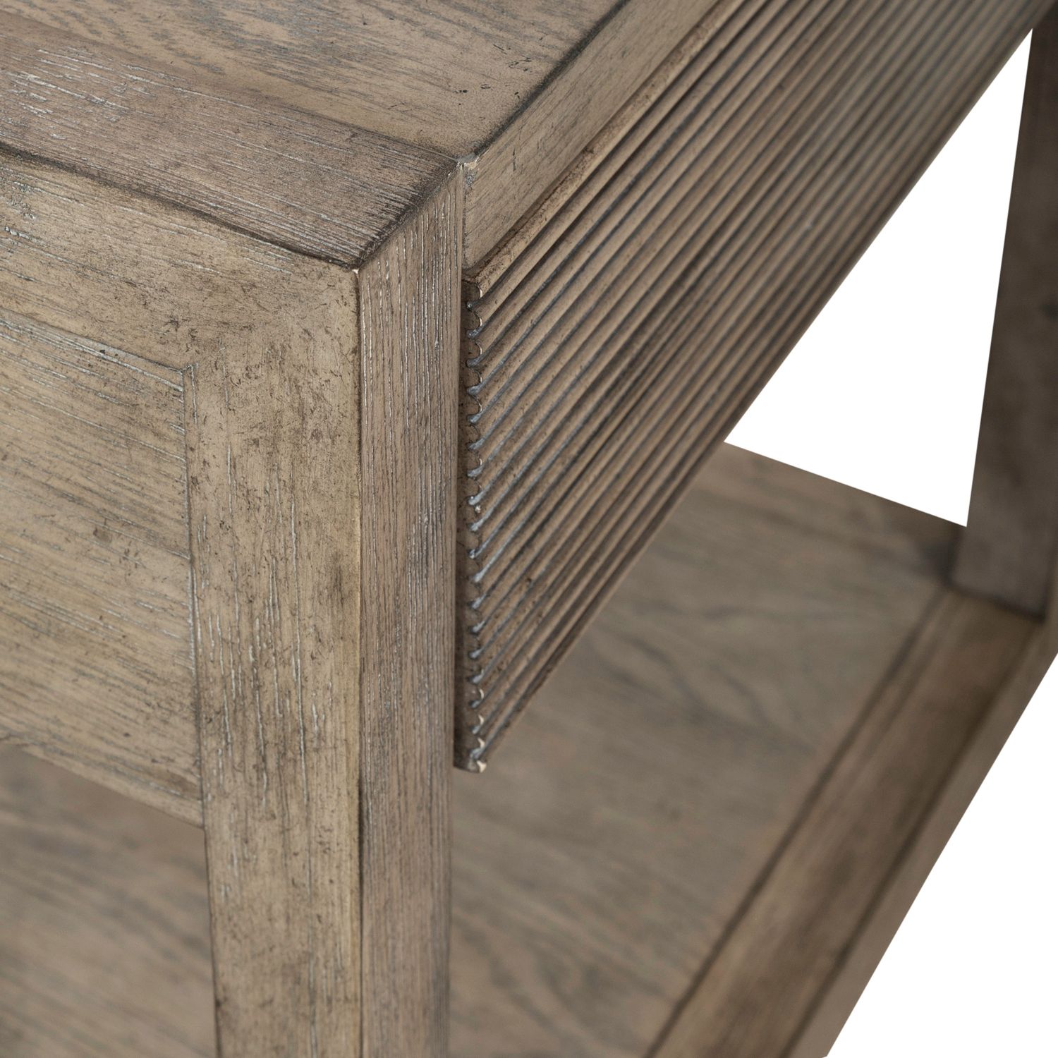 Bartlett Field Rectangular Wood 1-Drawer End Table