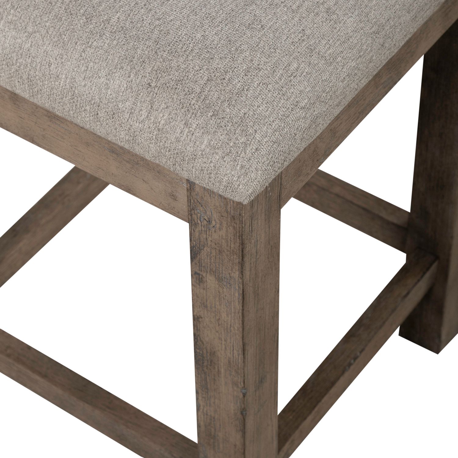 Bartlett Field Wood Console Bar Table Set with 3 Stools