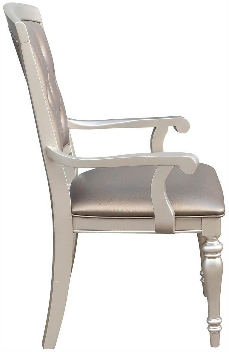 Orsina Bi-Cast Vinyl Dining Arm Chair