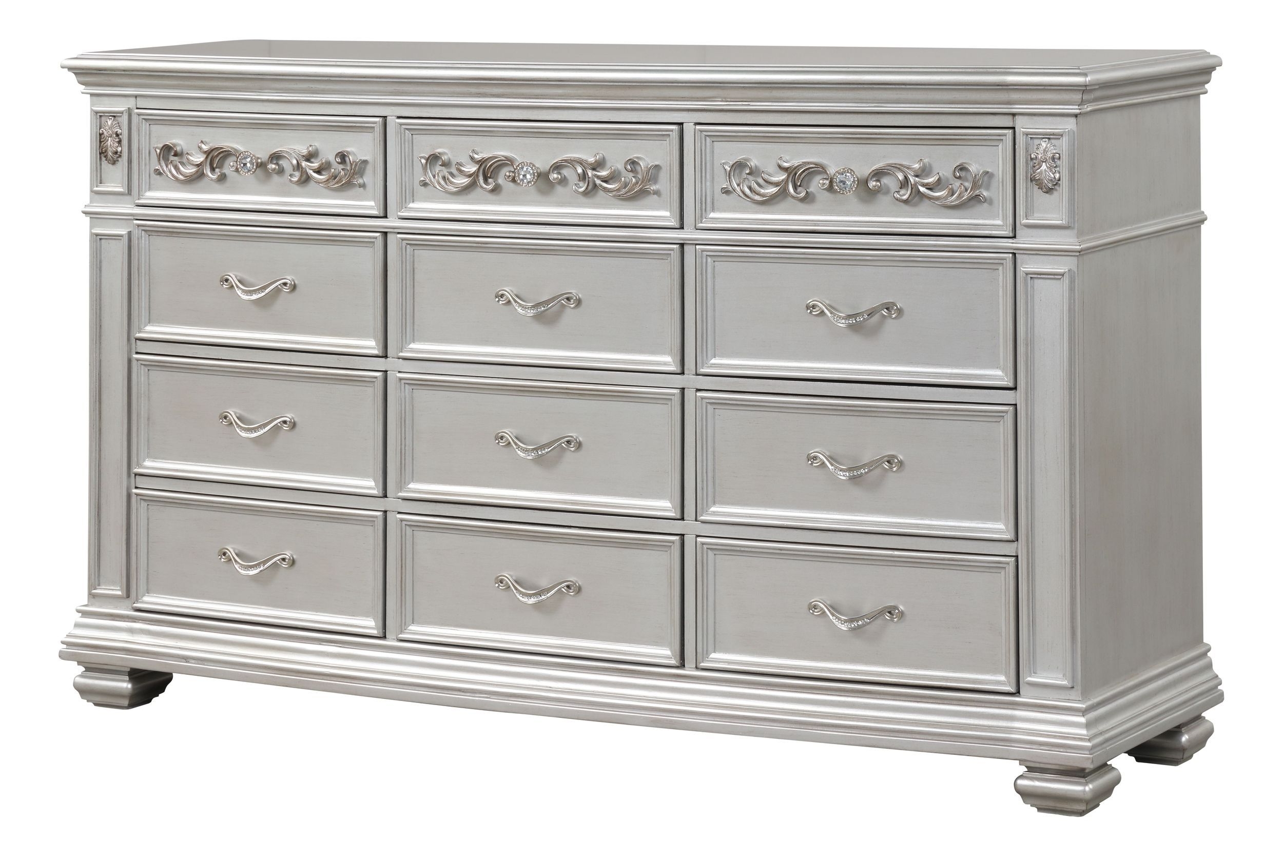Valentina 12-Drawer Wood Veneer Dresser