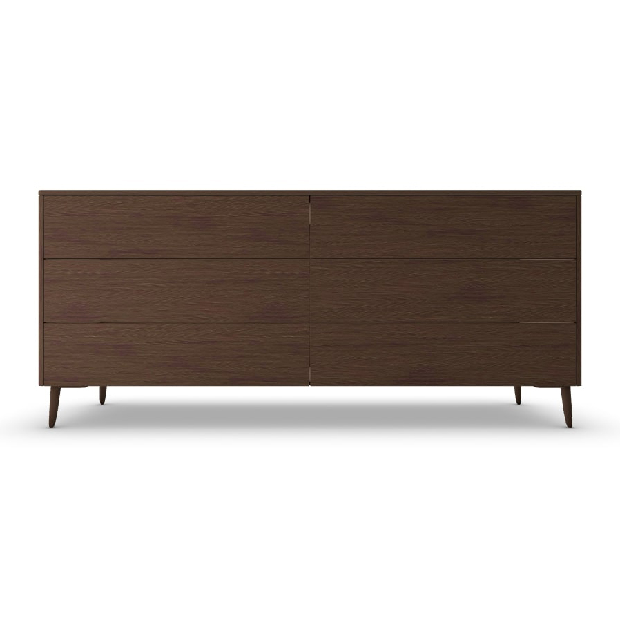 Boston Wood Dresser w/6 Drawers