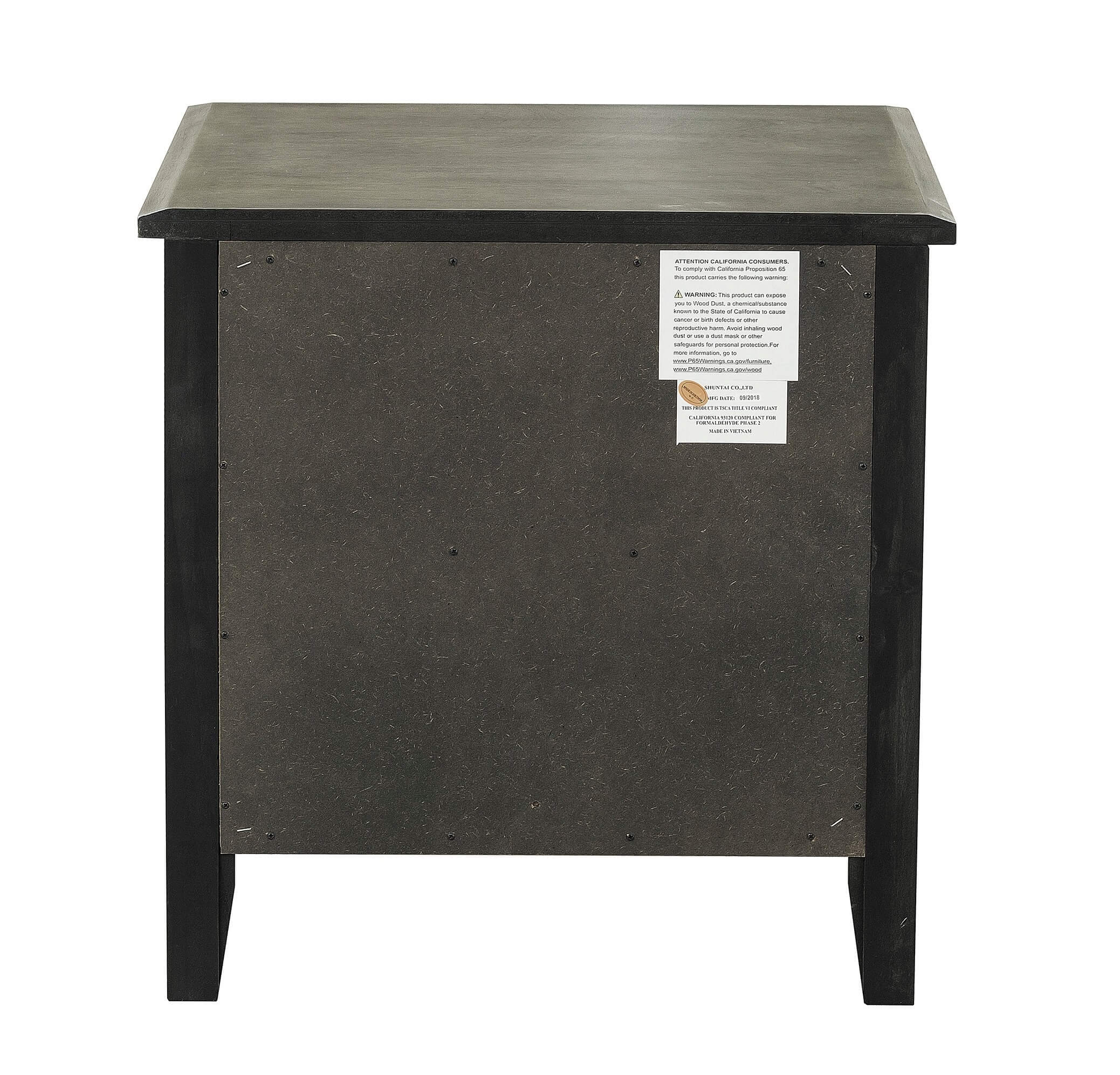 Garcia Wood/Wood Veneer Nightstand