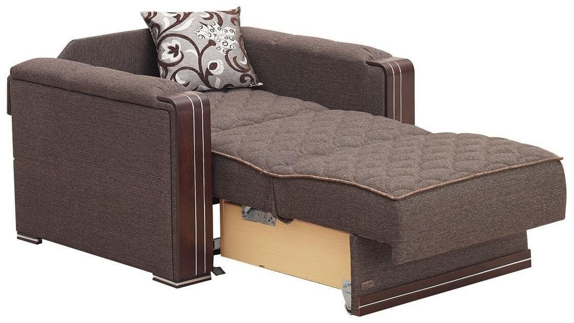 Oregon Fabric Pull-Out Storage Chair