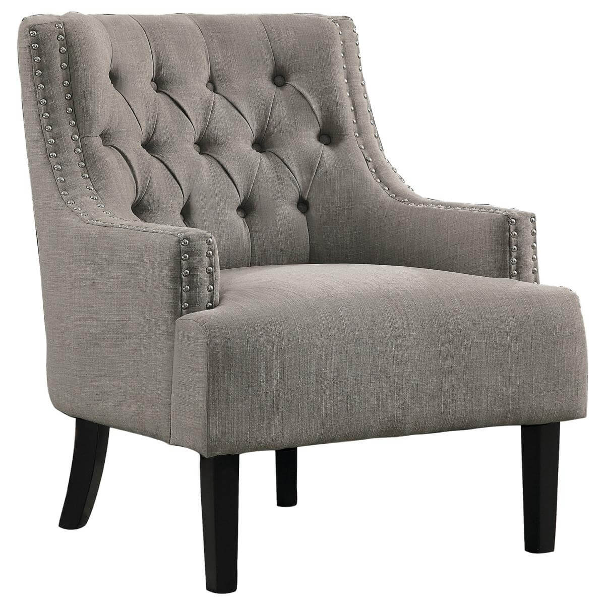 Charisma Fabric Accent Chair - Thumbnail 4