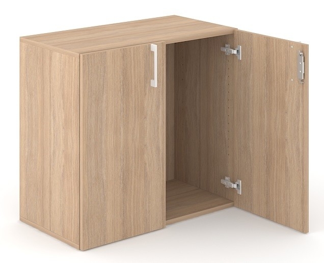 Choice 2H Office Cabinet w/Lock & 2 Doors, Width 31.4"