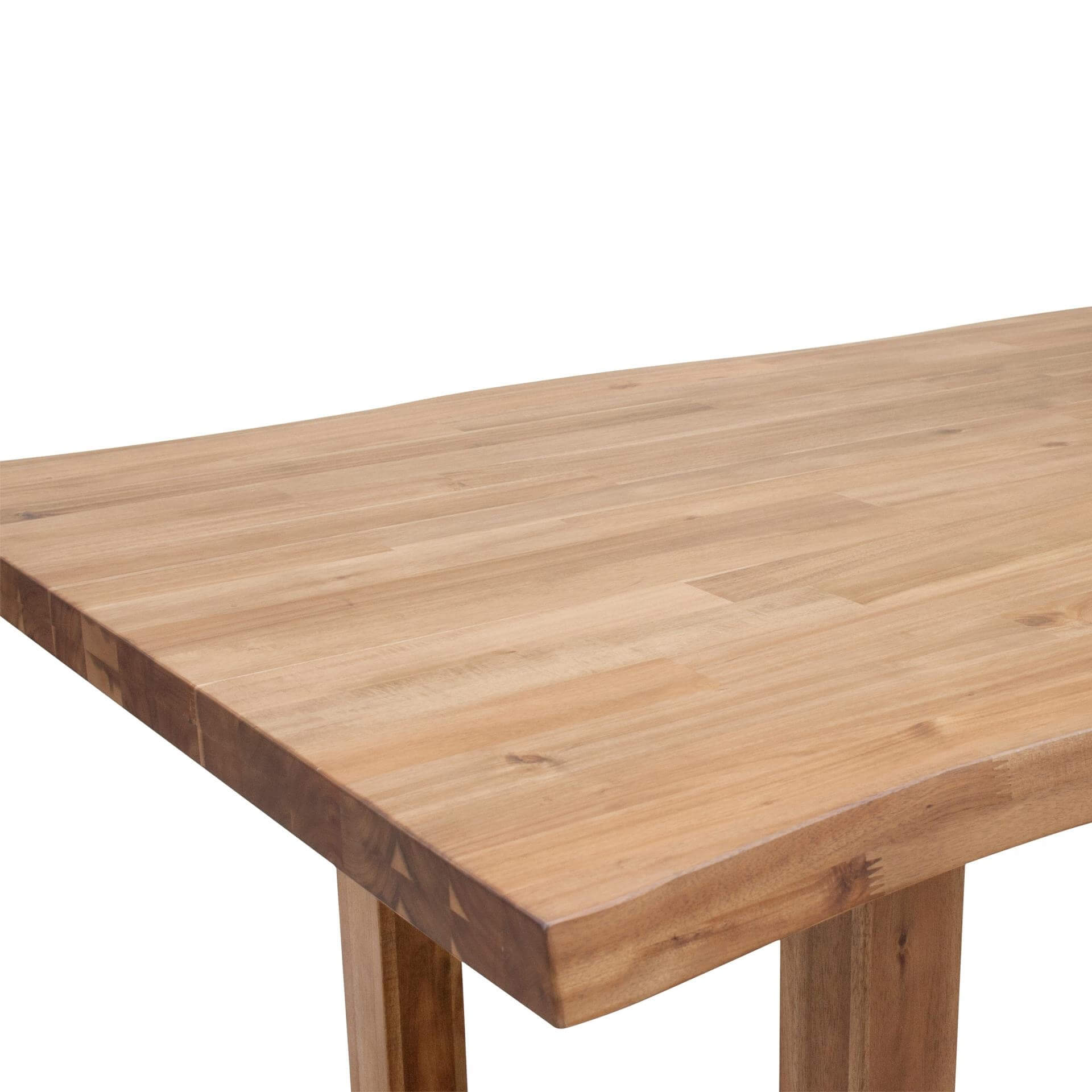 Windsor KD 79" Wood Live-Edge Dining Table
