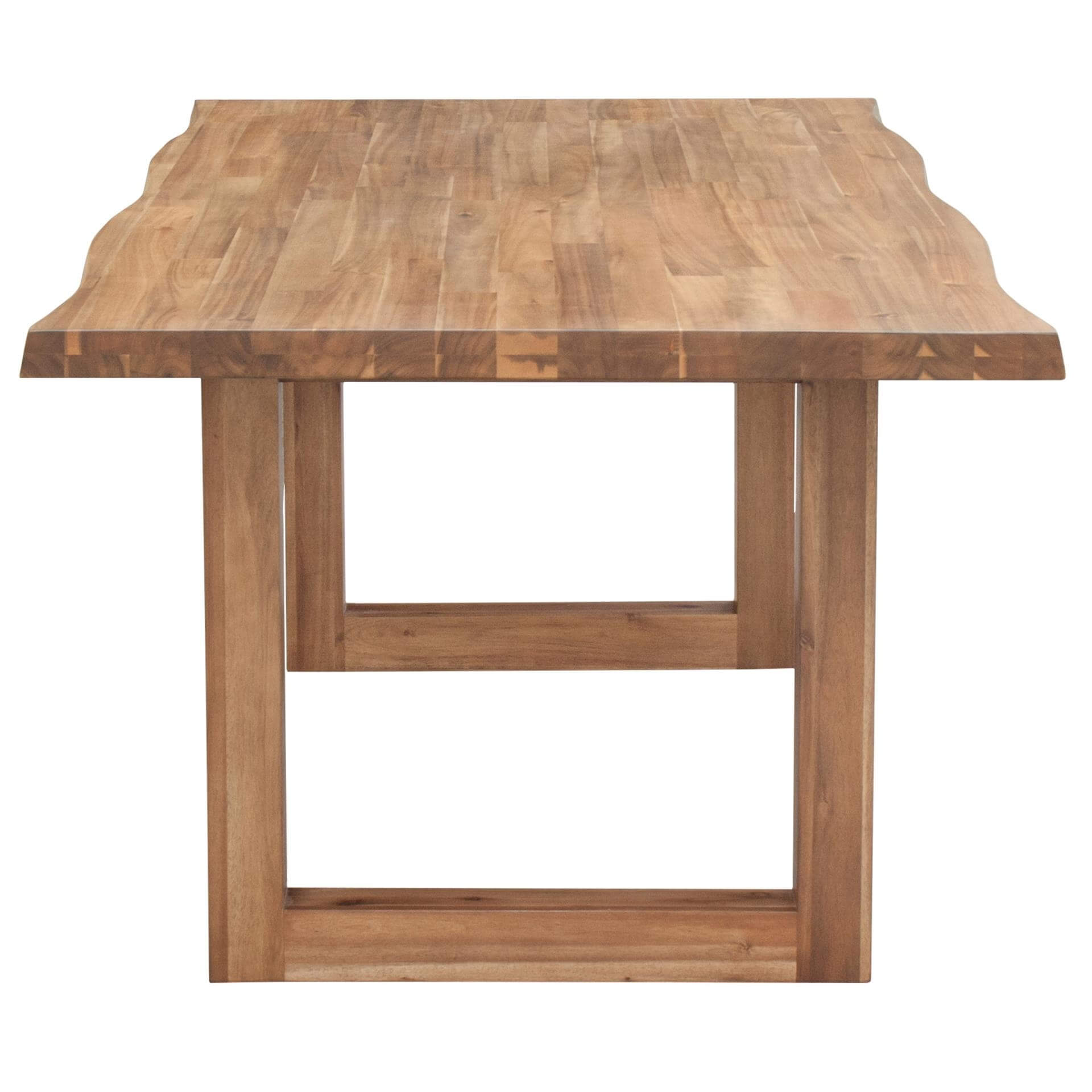 Windsor KD 79" Wood Live-Edge Dining Table