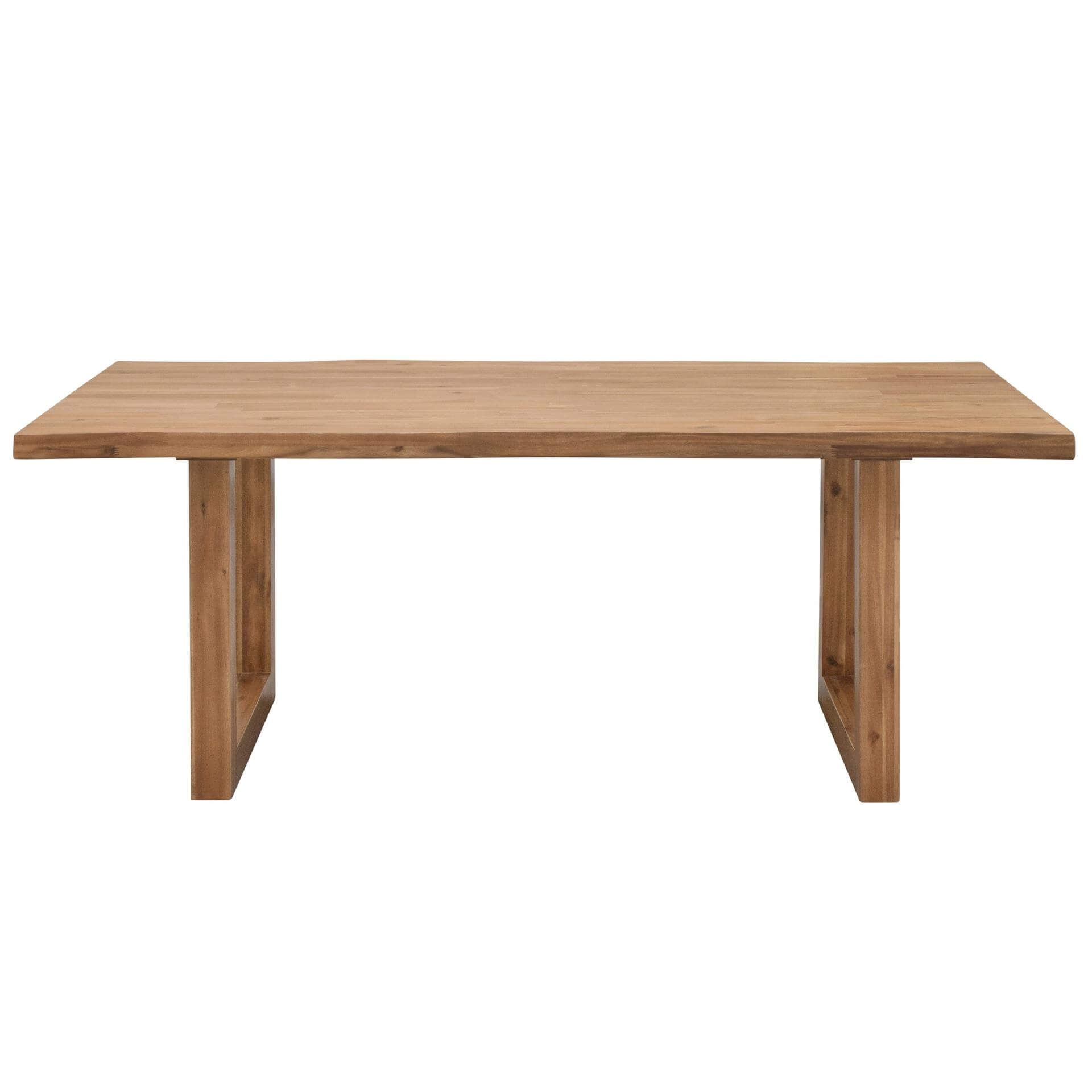 Windsor KD 79" Wood Live-Edge Dining Table