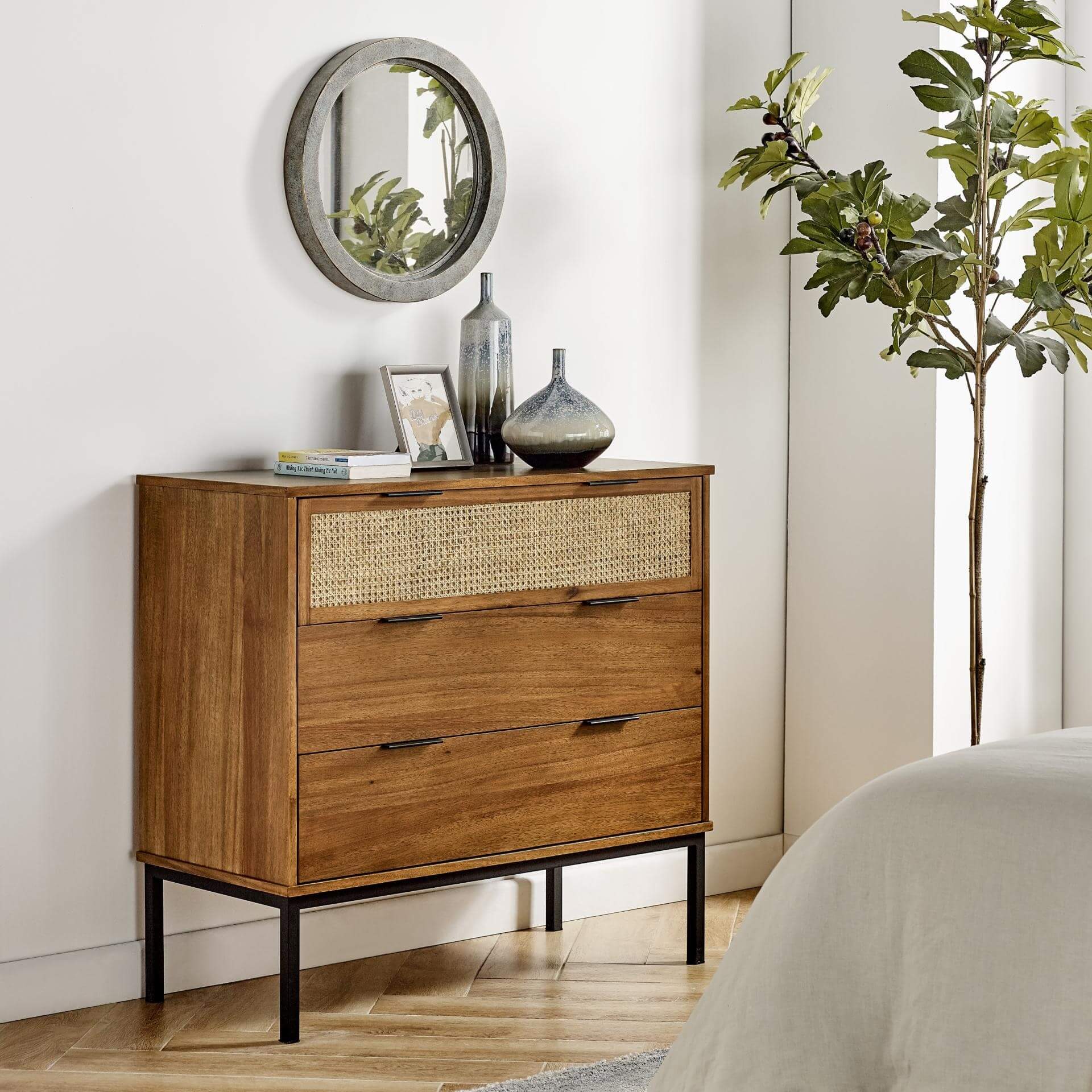 Caine Rattan Chest
