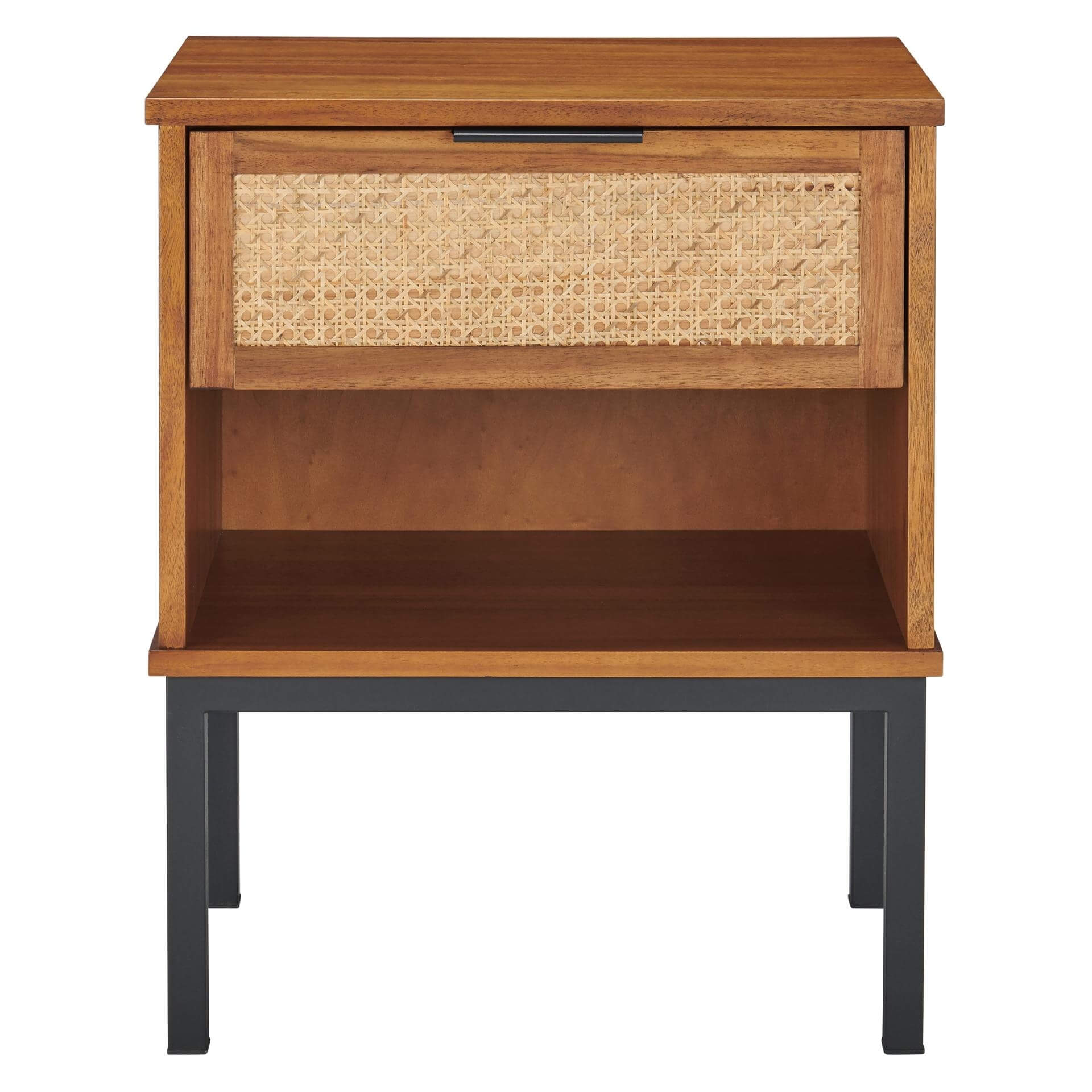 Caine Rattan Nightstand/Side Table