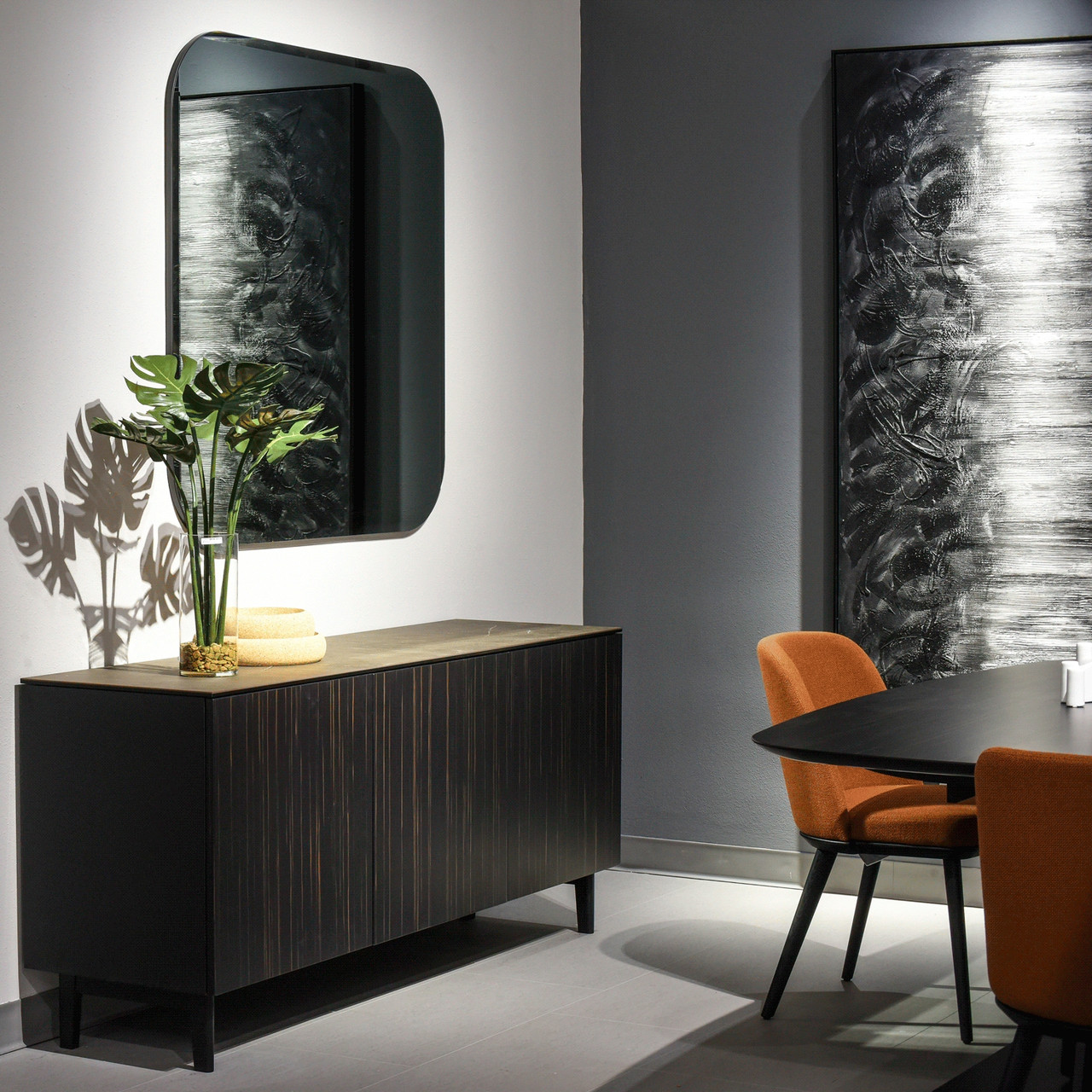 Bevel Frameless Square Wall Mirror