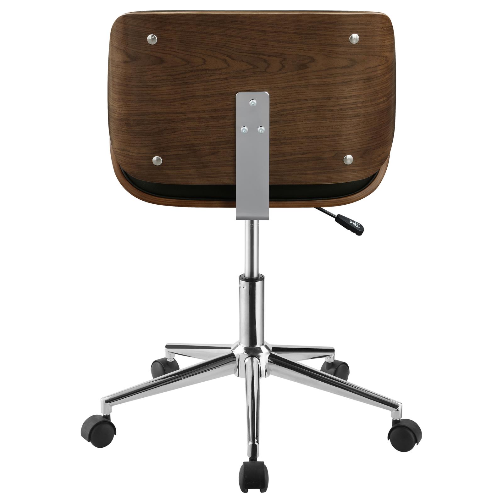 Addington Adjustable Height Leatherette Office Chair