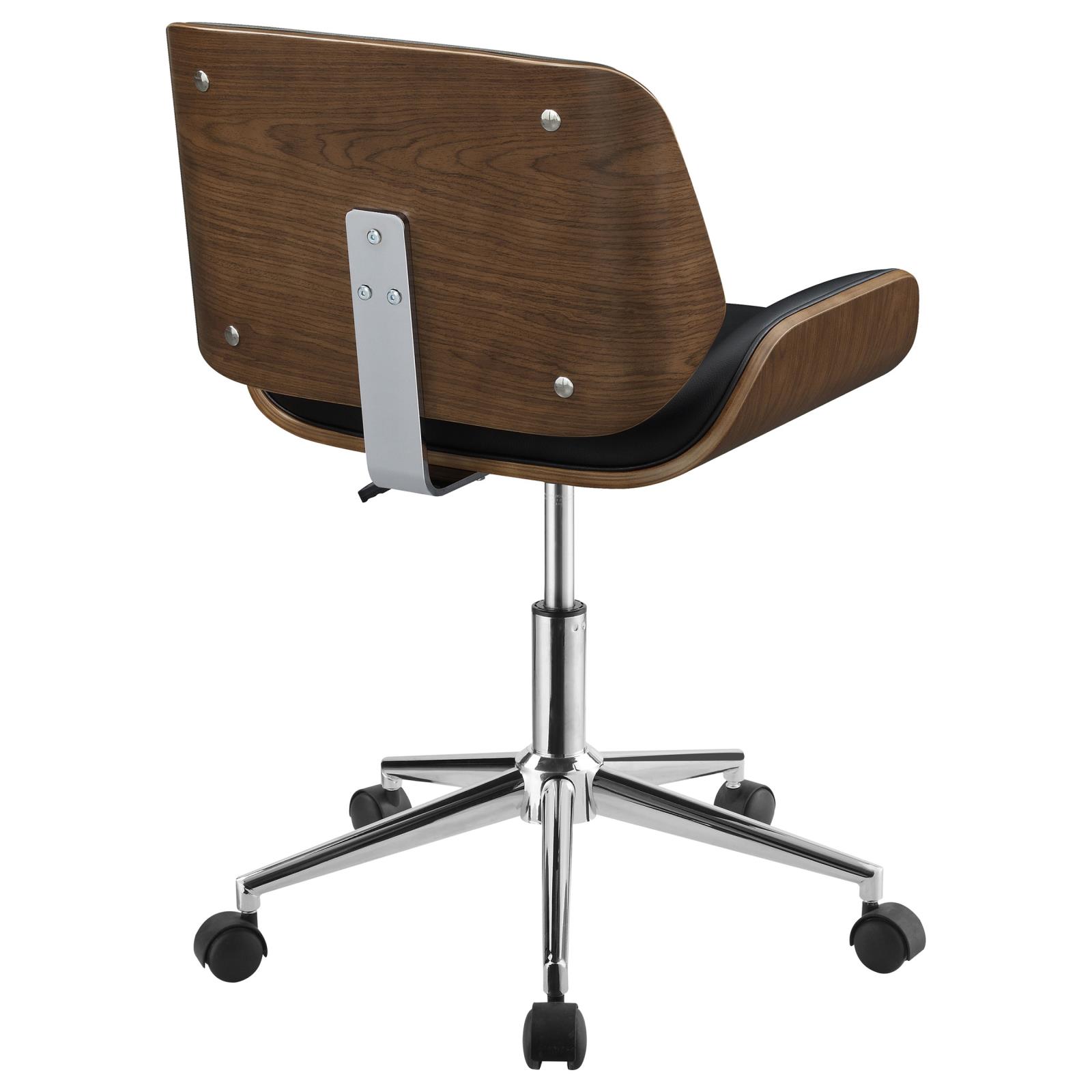Addington Adjustable Height Leatherette Office Chair