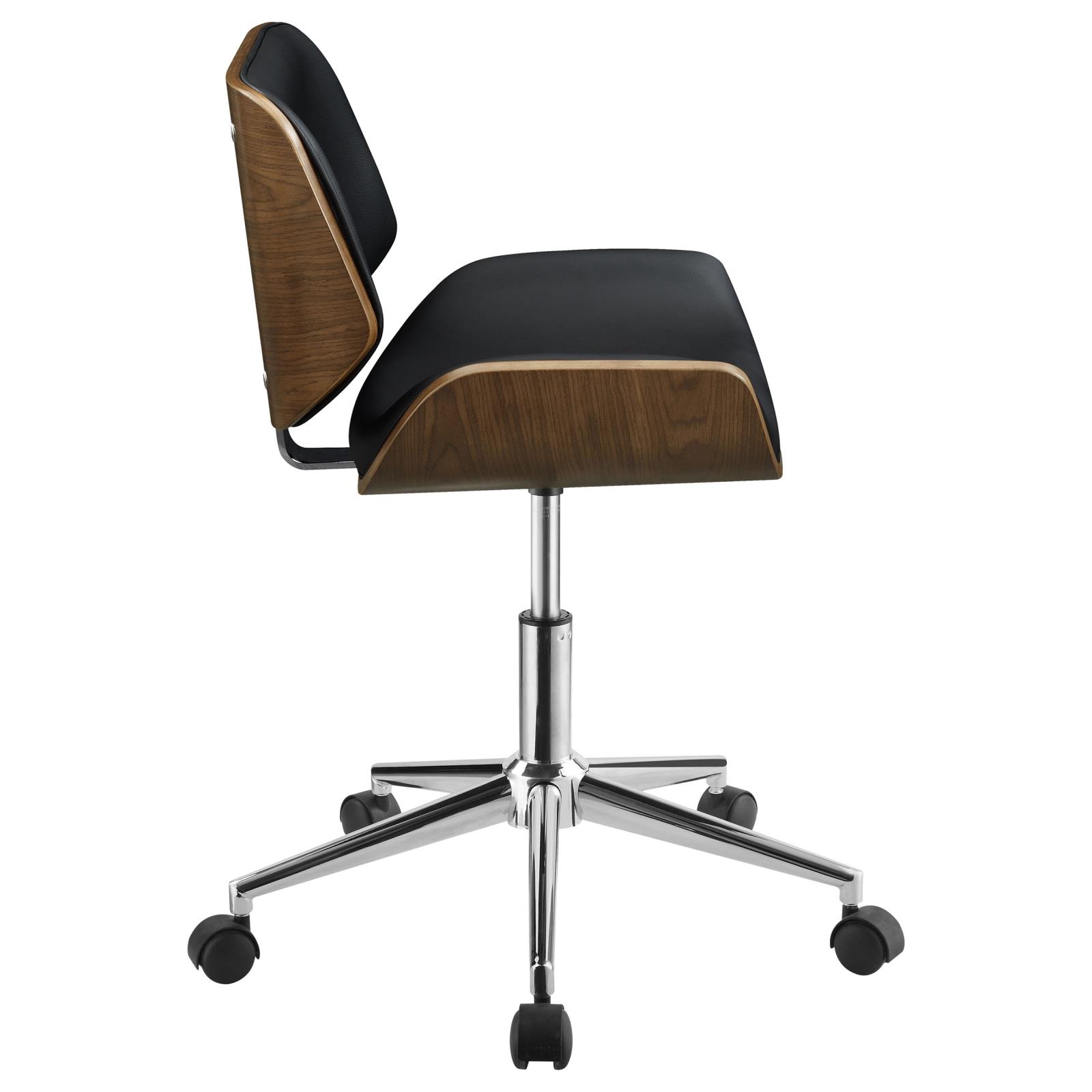 Addington Adjustable Height Leatherette Office Chair