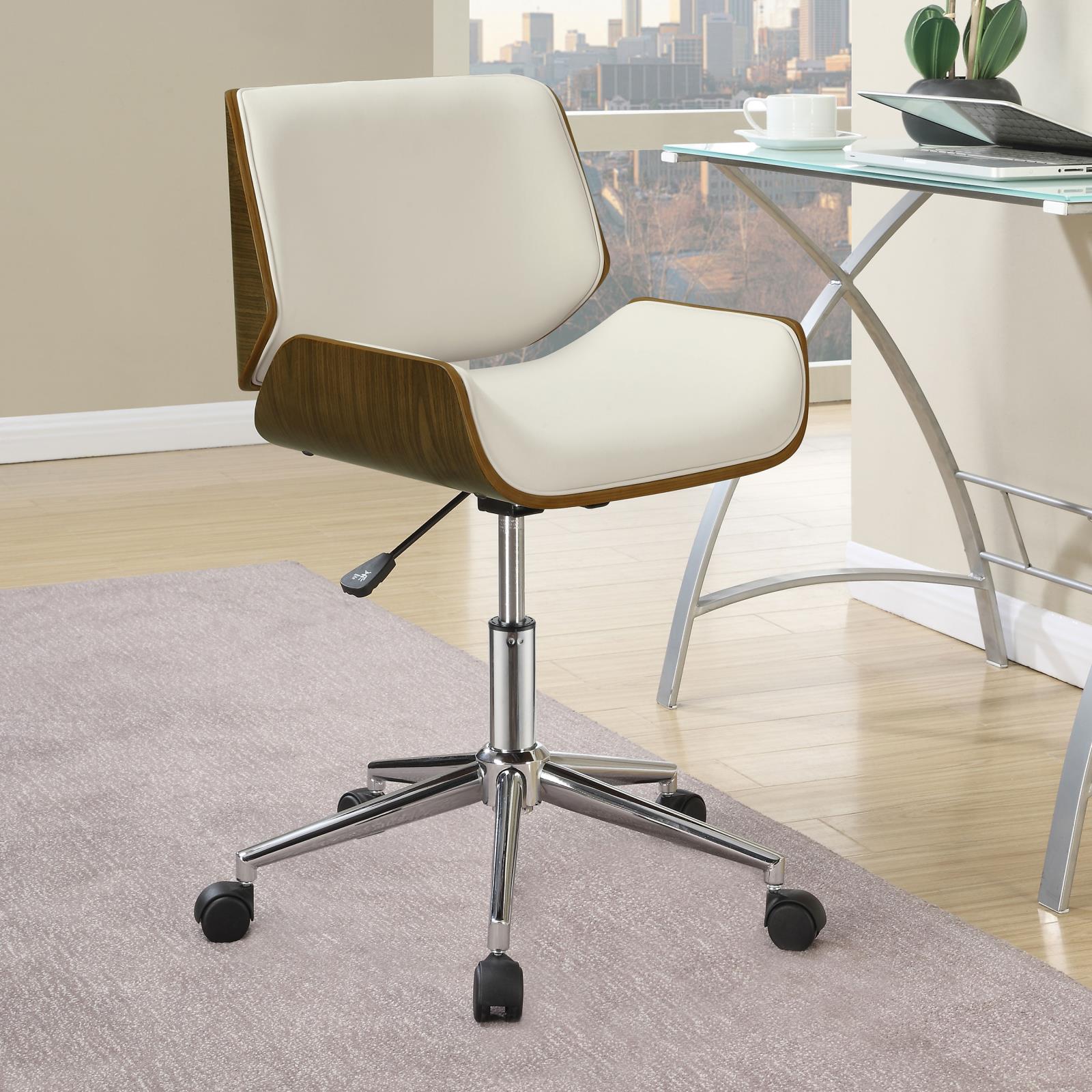 Addington Adjustable Height Leatherette Office Chair