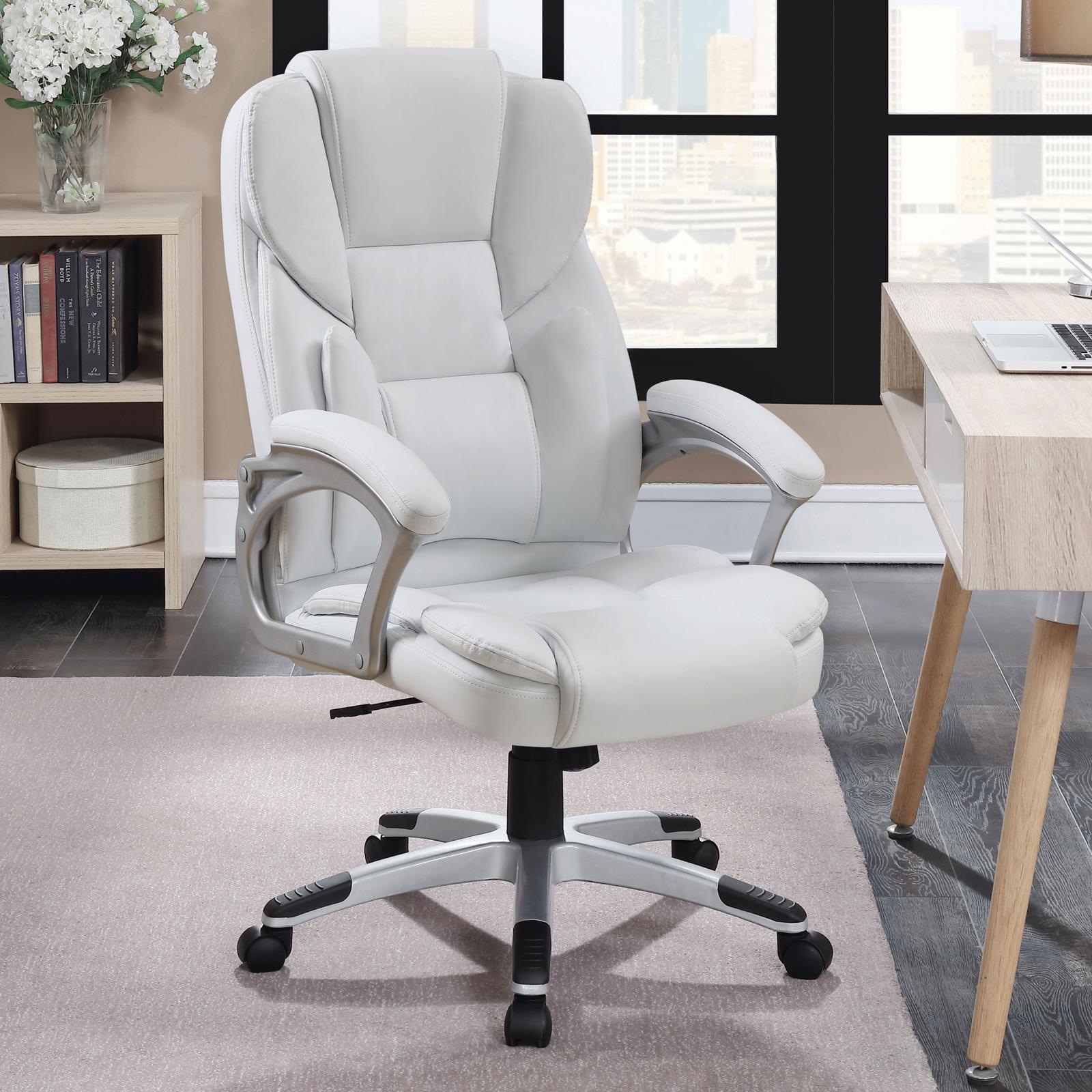 Kaffir Adjustable Height Leatherette Office Chair