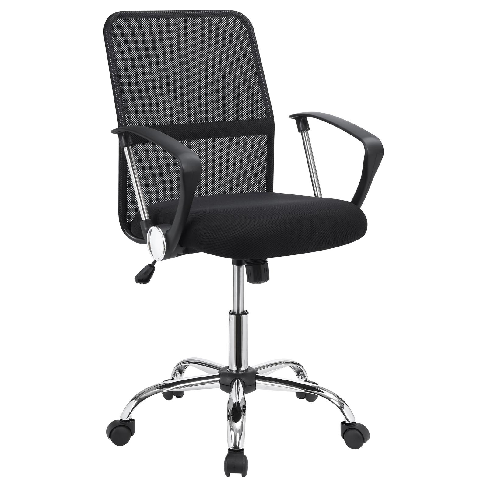 Gerta Office Chair with Mesh Backrest & Chrome Base