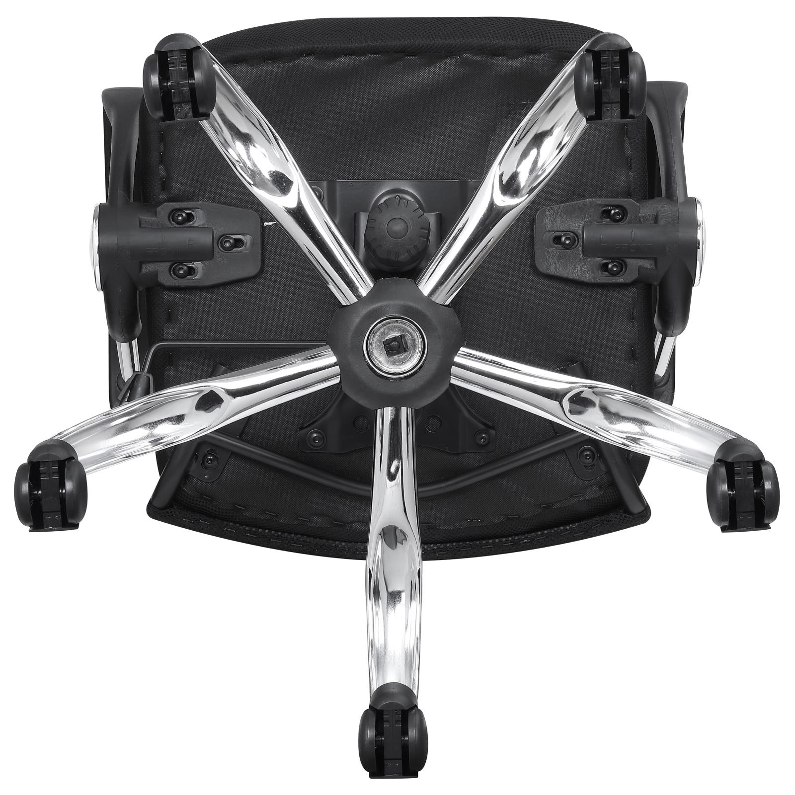 Gerta Office Chair with Mesh Backrest & Chrome Base
