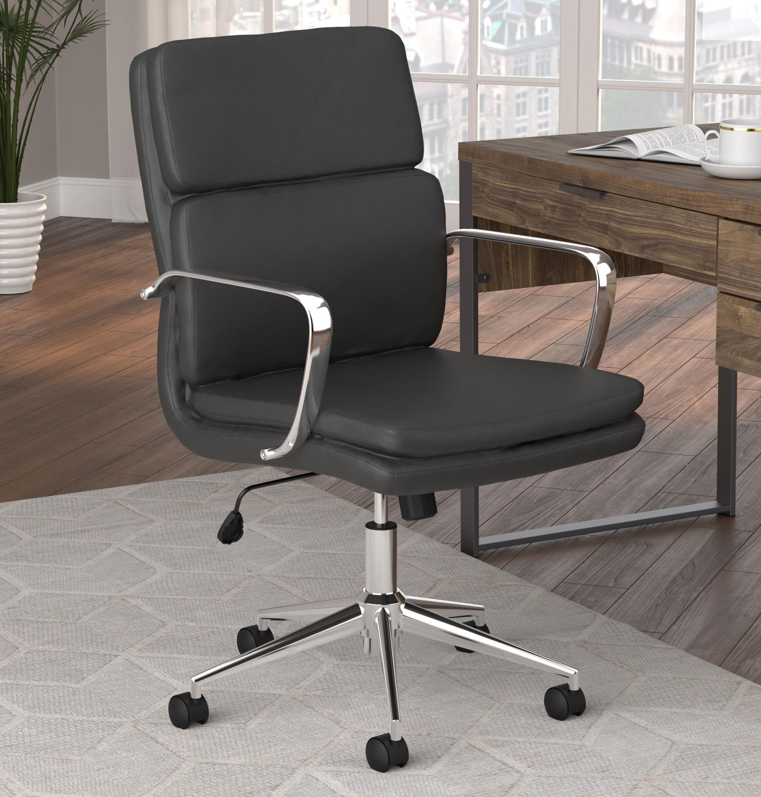 Ximena Standard Back Upholstered Leatherette Office Chair