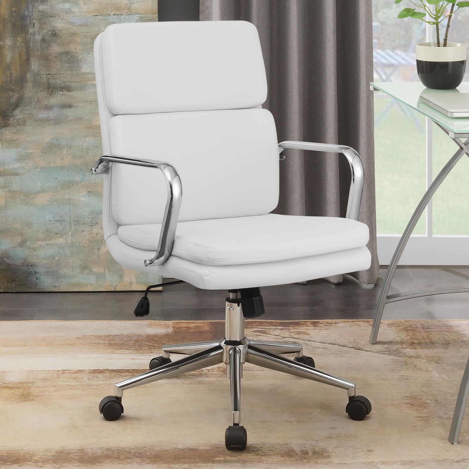Ximena Standard Back Upholstered Leatherette Office Chair