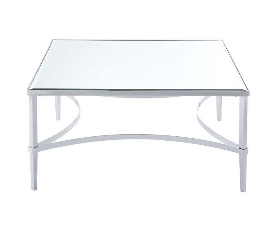 Petunia Mirror Square Coffee Table
