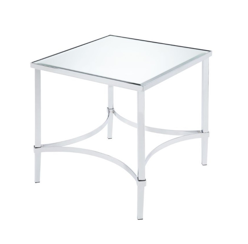 Petunia Mirror Square Coffee Table Set