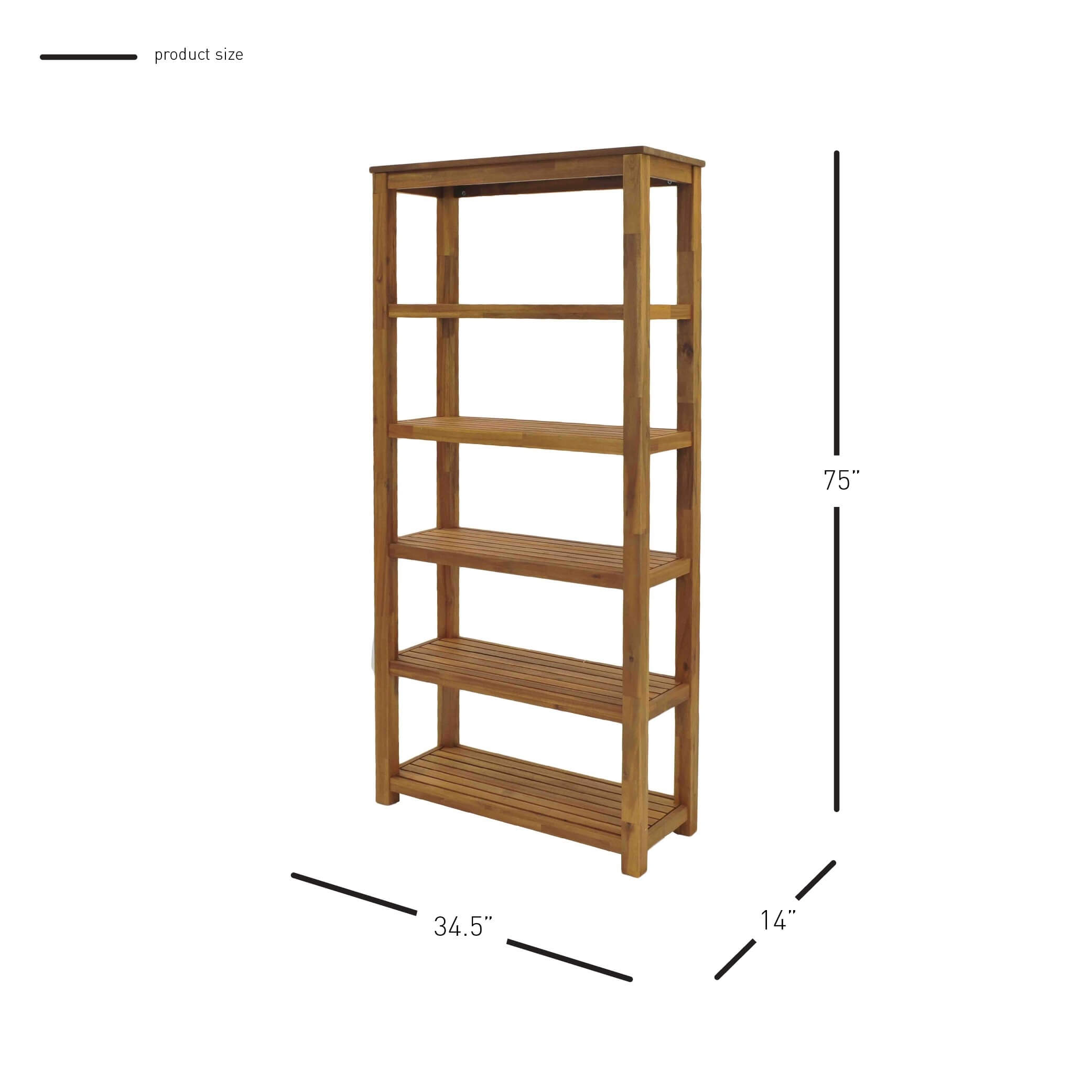 Tiburon KD Bookcase