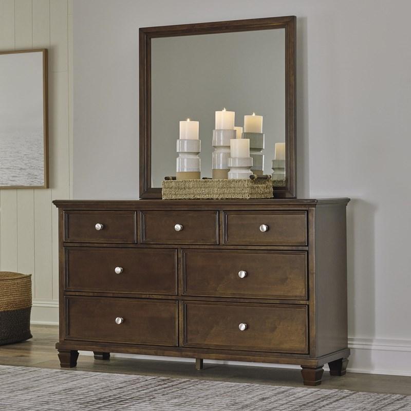 SM Danabrin Wood/Glass Mirror