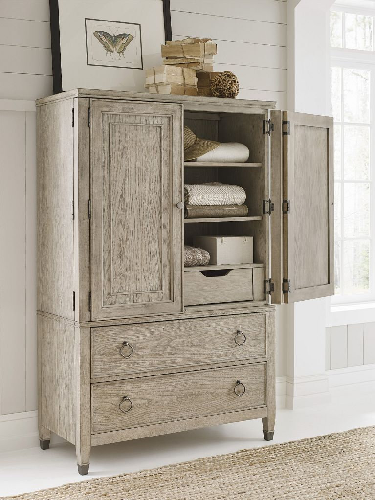 Vista Easton Wood Door Chest w/2 Doors & 2 Drawers